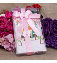 Çocuk Seccadesi Pembe 45x82 cm Aksa Pembe & Kokulu Tesbih  Bebek Pembesi & Ayşe Namaz Kılıyor Puzzle
