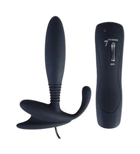 LilituShop & Prostat Stimulator 7 Farklı Titreşimli Plug P-Spot Vibratör
