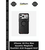 iPhone 18 Pro Max Uyumlu MagSafe Özellikli A18 Rugged Kılıf Göz Alıcı Hareketli Yaşam Spor Model
