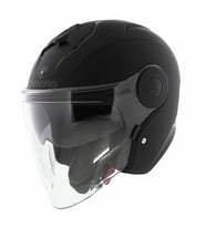 Motosiklet Kaskı Soho Mat-Siyah Açık Kask