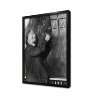 Einstein Çerçeveli Cam Tablo