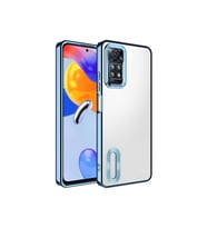 Xiaomi Redmi Note 12 Pro 4G Uyumlu Kılıf Kamera Korumalı Logo Gösteren Zore Omega Kapak