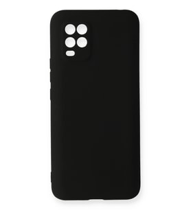 Mi 10 Lite Kılıf First Silikon - Siyah