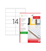 Tanex Lazer Etiket Kod2614 105mm x 40mm