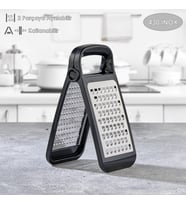 Mega Katlanabilir Ayrılabilir Inox Rende Siyah