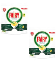 Fairy Hepsi Bir Arada Limon Kokulu Bulaşık Makinesi Kapsülü 36 lı 2 ADET