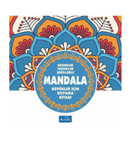 Desenler Tezhipler Şekillerle Mandala Mavi Kitap Parıltı Yayın