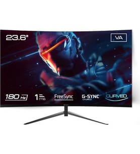 GameBooster GB-2418CF 23.6" 180Hz 1ms VA Panel FullHD FreeSync, G-Sync Destekli Curved Gaming Monitör
