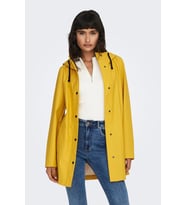 Only ONLNEWELLEN RAINCOAT OTW CC Sarı Kadın Mont 15304784