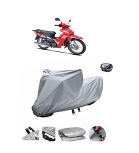 Suzuki Best 110  Su Geçirmez Motosiklet Brandası ARKA ÇANTA UYUMLU