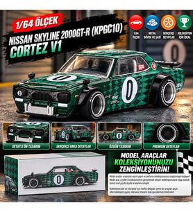 x Kaido House 1/64 Nissan Skyline 2000GT-R (KPGC10) Cortez V1