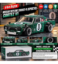 x Kaido House 1/64 Nissan Skyline 2000GT-R (KPGC10) Cortez V1
