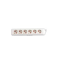 VİKO Multi-let 6'lı 2 Metre Topraklı Kablolu Çocuk Korumalı Priz