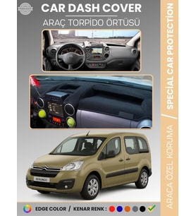 CITROEN BERLİNGO (2015-2020) Torpido Örtüsü Ön Göğüs Torpido Koruma Çatlamayı Engeller Tam Uyum