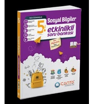Çanta Yayınları 5.Sınıf Sosyal Bilgiler Etkinlikli Kazanım Soru Bankası