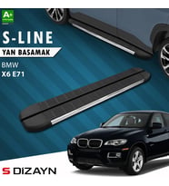 S-Dizayn Bmw X6 E71 S-Line Krom Yan Basamak 193 Cm 2008-2014 A+ Kalite