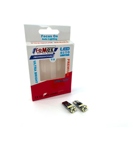 FEMEX Premium Beyaz T10 15Smd 4014Chipset Yassı Led Ampul Aktif Canbus