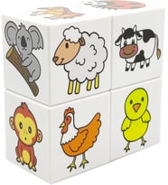 Ece'Nin Mini Hayvanat Bahçesi, 24 Sevimli Hayvan Figürü - 1 Yaş Oyuncak - Bebek Oyuncakları - 4 Man