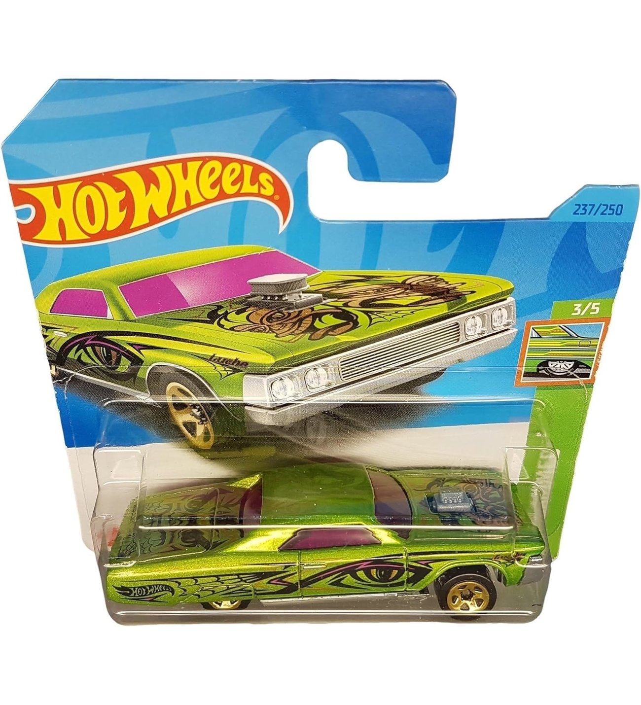 Hot Wheels - Layin´Lowrider - Hw Slammed 3/5 - Hkj08 - Short Card