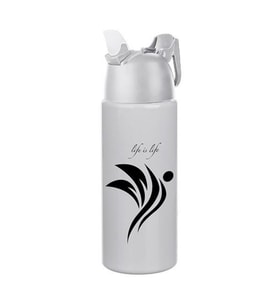 Mcg® Kilitlenebilen Matara Güvenlikli Suluk Sporcu Matarası Spor Su Şişesi İçecek Şişesi 700ml