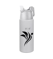 Mcg® Kilitlenebilen Matara Güvenlikli Suluk Sporcu Matarası Spor Su Şişesi İçecek Şişesi 700ml
