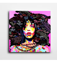 Pop Art Modern Kare Kanvas Tablo