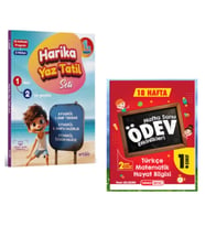ARTIBİR YAYINLARI 1. Sınıf Harika Tatil ve Hafta Sonu Ödev Etkinlikleri (2 Kitap)