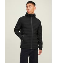 JACK JONES Erkek Kapüşonlu 3 M Özellekli Mont 12215938 (Siyah)
