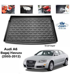 Audi A6 Bagaj Havuzu Paspası 2005-2012