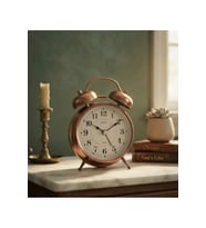 Masa Saati Akar Saniyeli Bronz GLX-2426