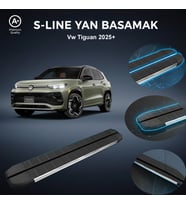 Vw Tiguan S-Line Premium Krom Yan Basamak  2025 Sonrası