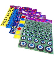 A4 Sticker Karışık - 10 adet