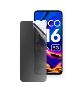 SChitec POCO M6 Pro 5G Uyumlu Ön Yüzey Hayalet Privacy Hidrojel Ekran Koruyucu