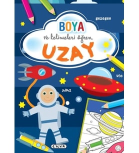 Boya ve Kelimeleri Öğren - Uzay