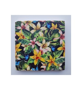 Doğal Taş Dekoratif Banyo Gider Kapağı Süsü 10x10 cm