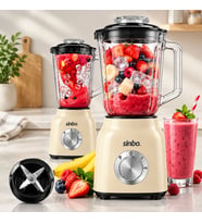 Turbo El Blender Seti (600W) - Doğrayıcı & Mikser & Blender