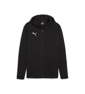 Puma Teamfinal Casuals Hooded Erkek Futbol Ceketi 65852803 Siyah