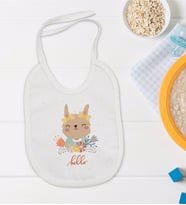 BK Kids Hello Tasarımlı Bebek Mama Önlüğü - Model 1