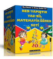 KES-YAPIŞTIR YAZ-SİL Matematik Öğren (Okul Öncesi ve Birinci Sınıflar İçin)