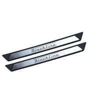 Volkswagen Caddy Krom Kapı Eşik Koruması BlackLine 2004-2010 2 Parça