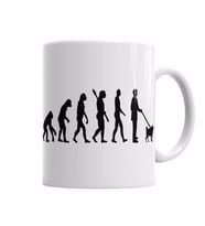 Evolution Pug  Evrim Pağı  köpek  Kupa Bardak Porselen