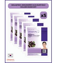Dermal Sıkılaştırıcı, Nemlendirici Acai Çileği Özlü Kollajen Maske 23 Gr 5 Adet