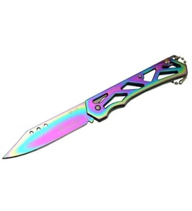 Sdr-13x Gökkuşağı Çakı 17 Cm Manuel, Kemerlikli