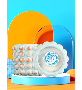 Doğal Soya Wax Sweet Candy Serisi Sukulent Dekorafif Mum