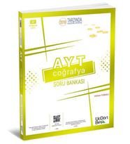 Üçdörtbeş Yayınları Ayt Coğrafya Soru Bankası 