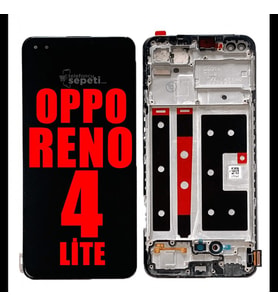 Oppo Reno 4 Lite Dokunmatik Ekran Çıtalı TFT (Siyah)