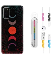 Samsung A02S A03S A10 A12 A13 A21S A22 Kılıf Kablo Koruma Spiral Silikon Epiclys 1645