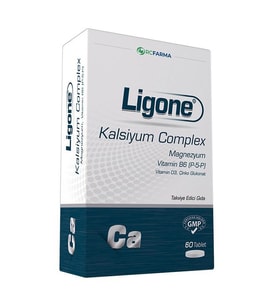 Ligone Kalsiyum Complex 60 Tablet