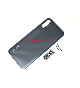 Oppo Realme C3İ Kasa Arka PİL Batarya Kapağı SİYAH