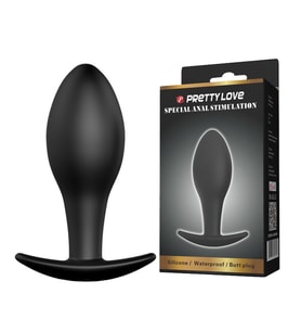 Pretty Love 9 CM siyahi  Plug  Tıkaç Stimülatör  Penis
